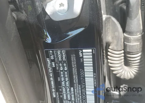 2019 Mercedes-Benz Glc 300 из США, поврежденный, VIN WDC0G4JB7KV171007